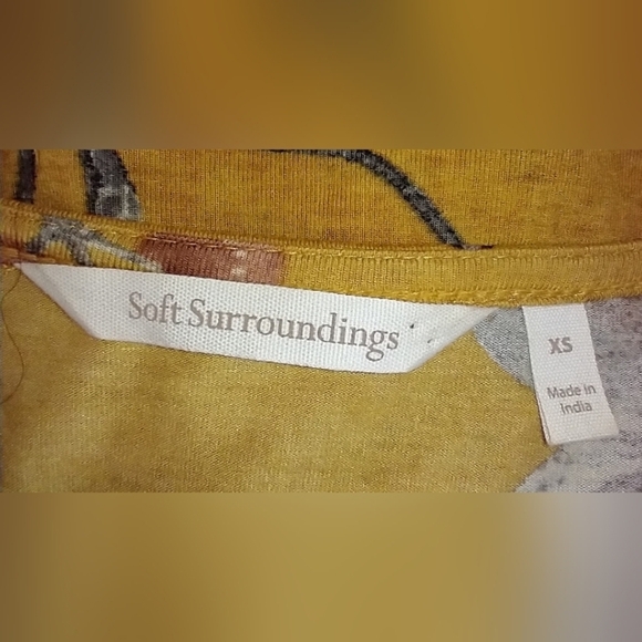 SOFT SURROUNDINGS BOHO BLOUSE - Picture 5 of 8